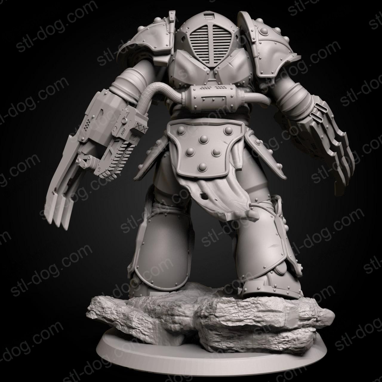 宇宙战士(Space Marine) 3D打印图纸